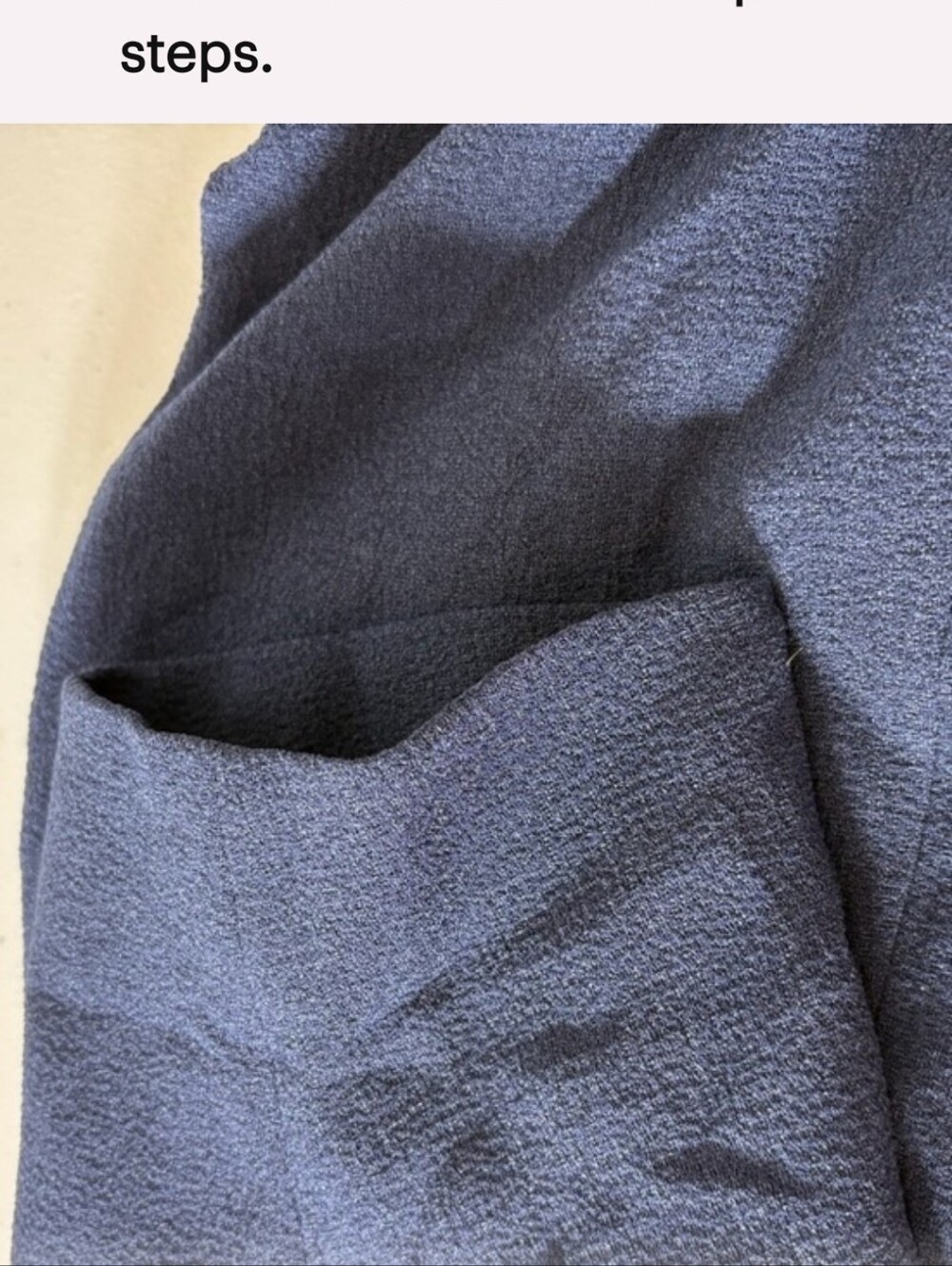 Jessica London Deep Navy Wrap Tie Blouse. - Picture 4 of 9